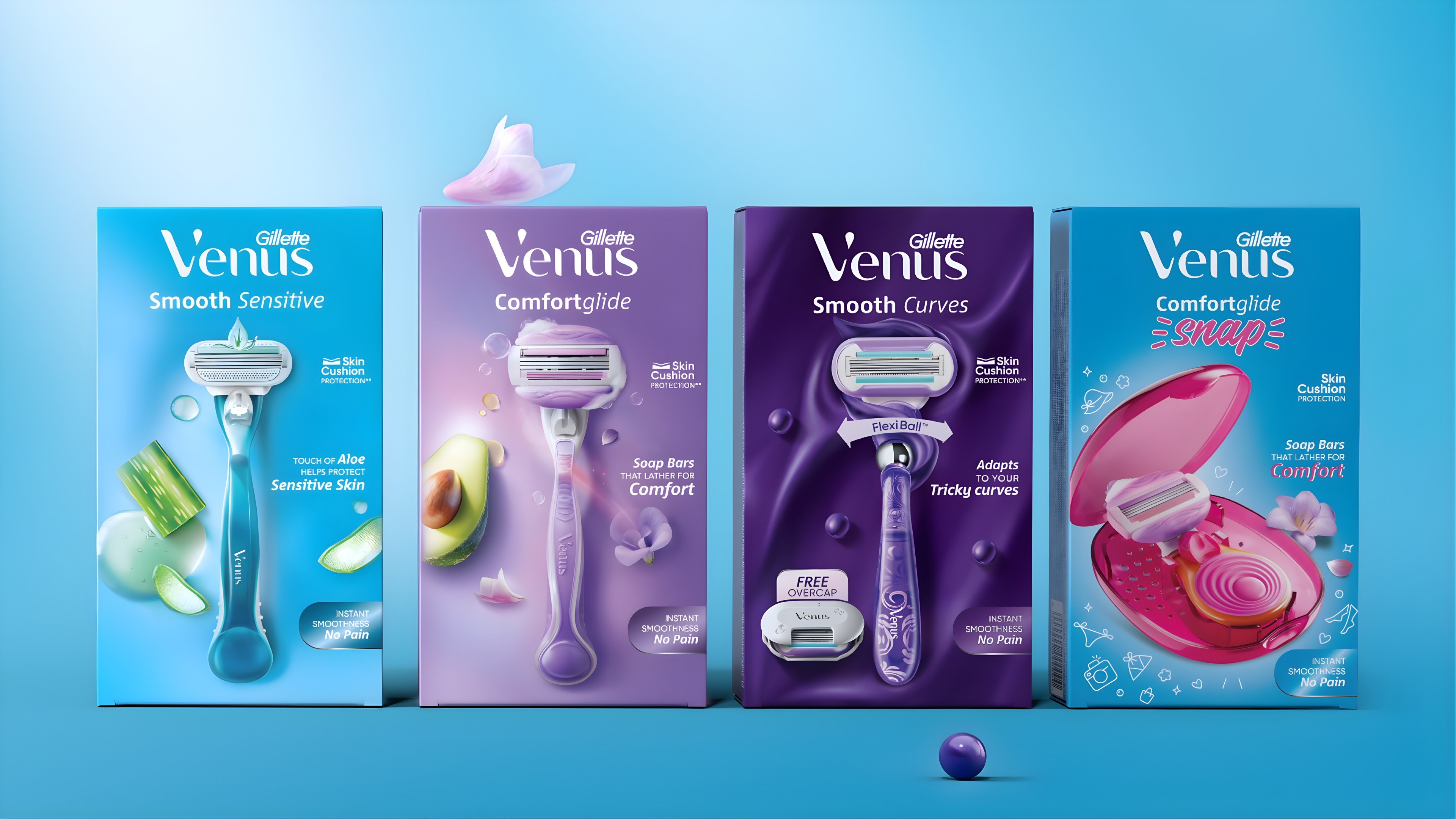 Venus Packaging All Packs