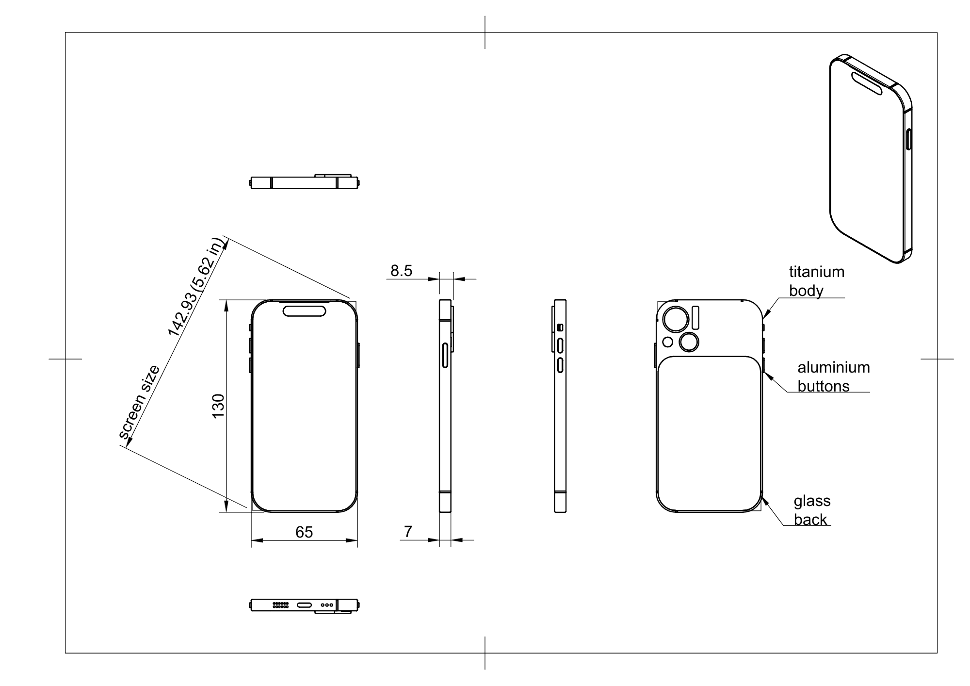 Dimensions