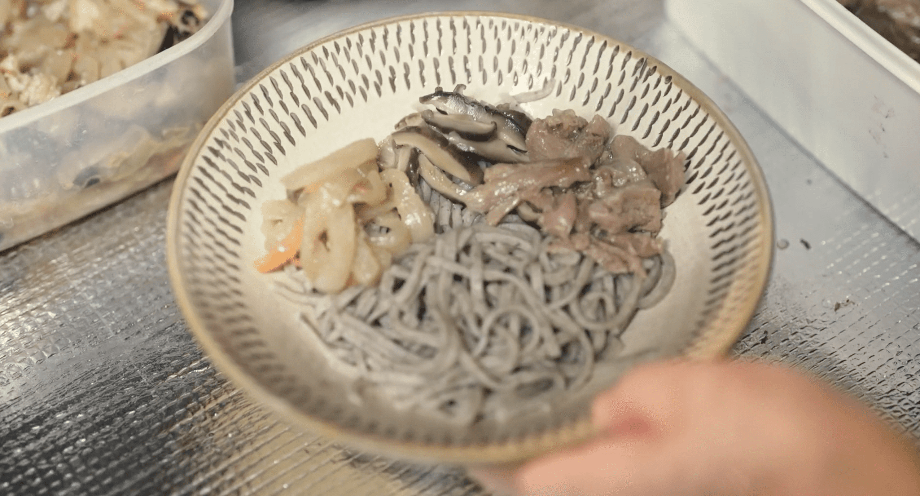 onta yaki, pottery, japanese pottery, soba