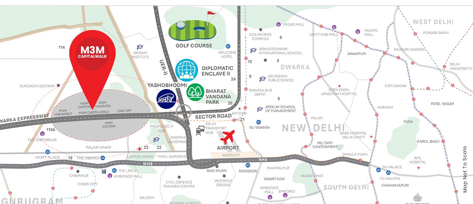 M3M Capital Walk Sector 113, Gurugram