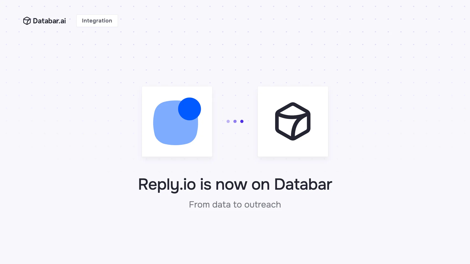 Reply.io is now on Databar — integration announcement