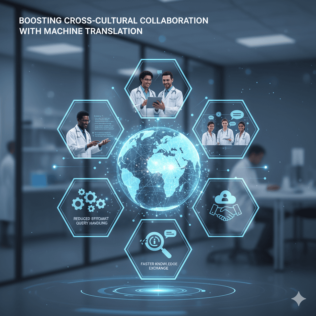 Boosting Cross-Cultural Collaboration with Machine Translation