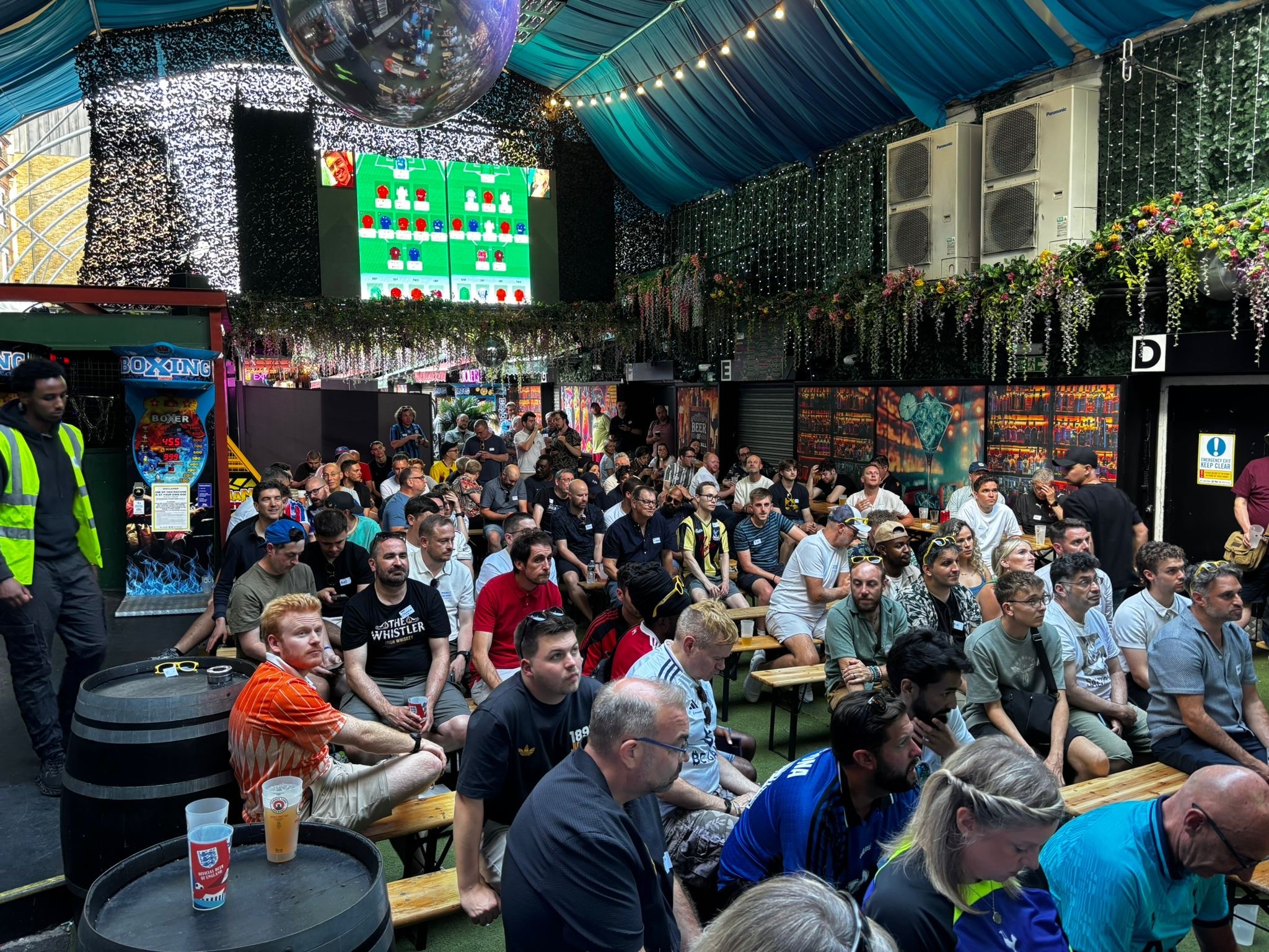 audience in a conference