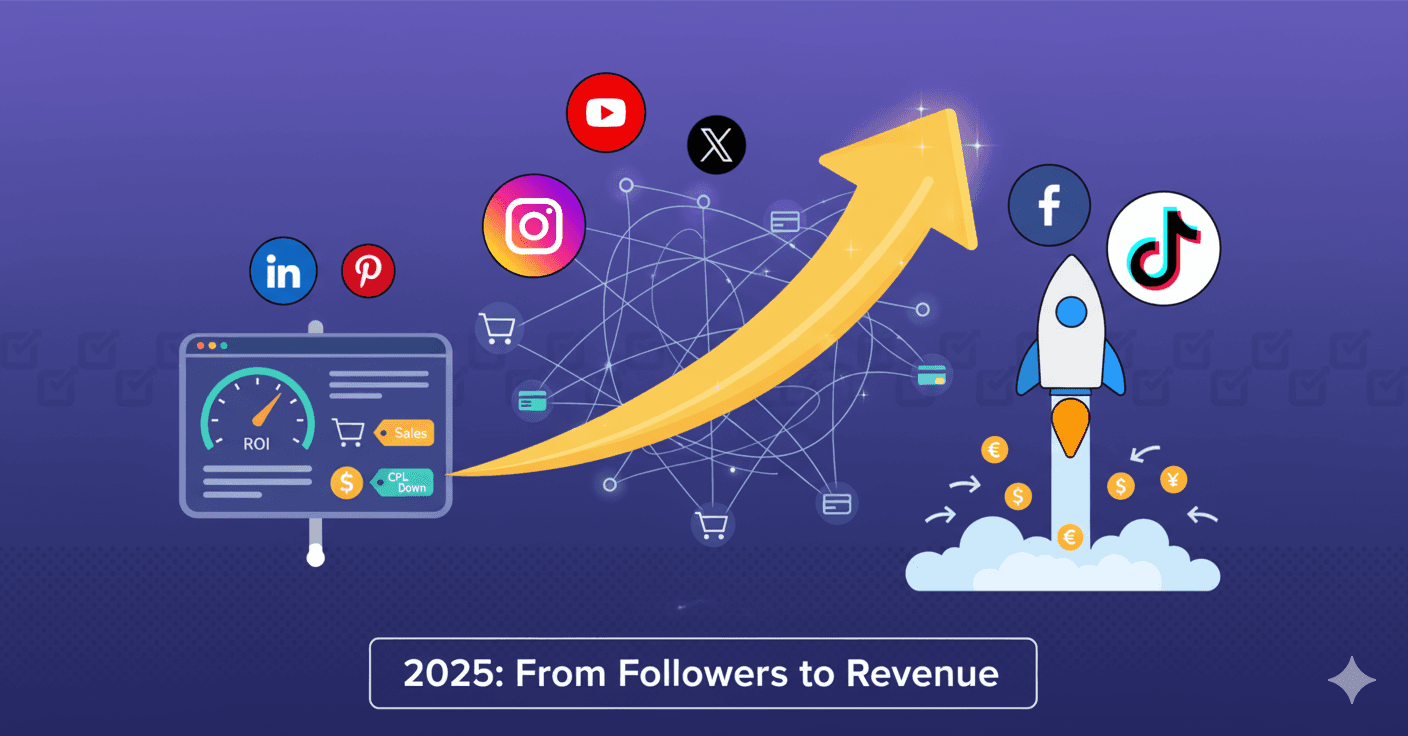 Social Media Marketing in 2025: How to Drive Revenue, Not Just Followers