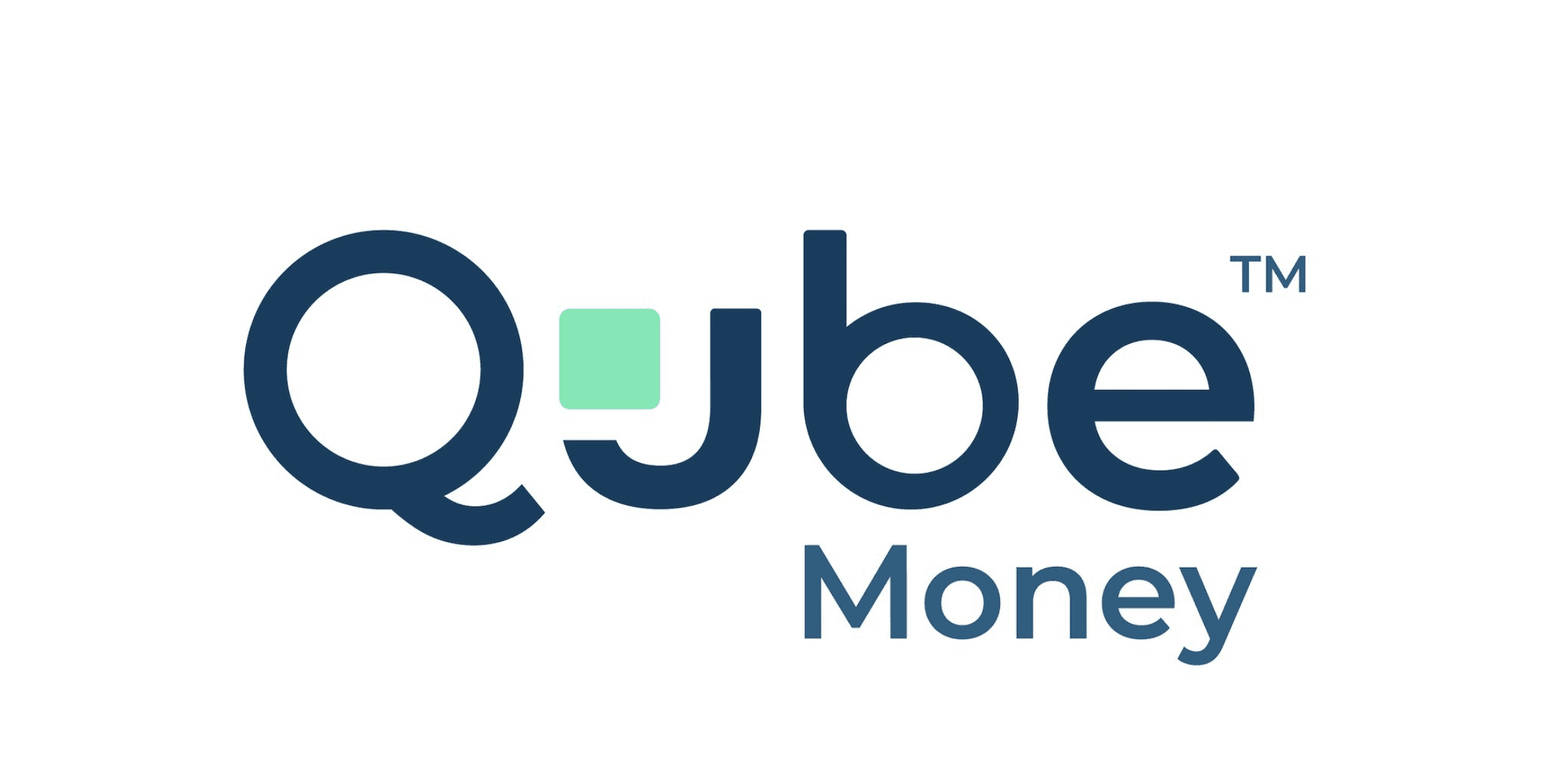 Qube Money logo.