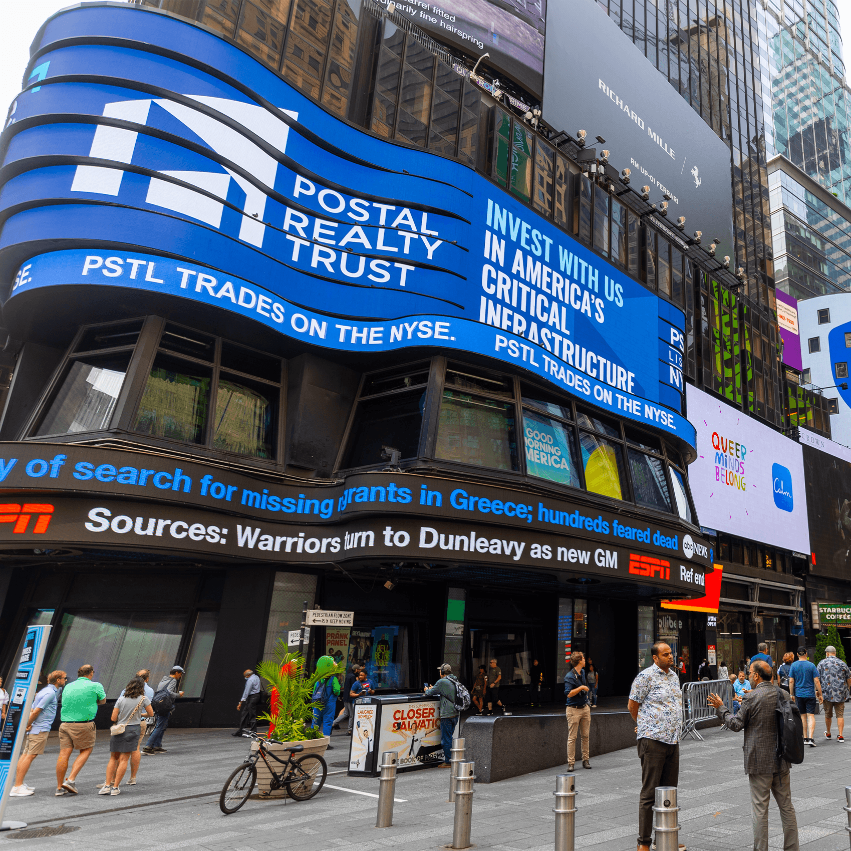 PSTL Times Square Billboard