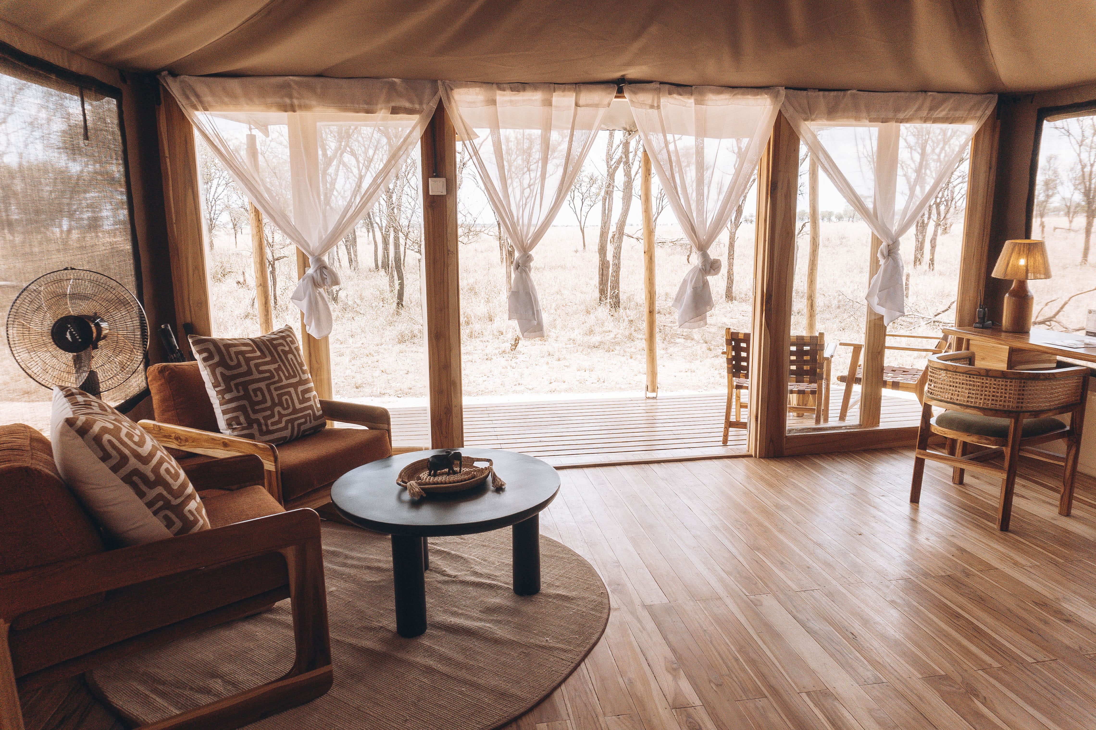 Conserve safari camp ith legend safari clients