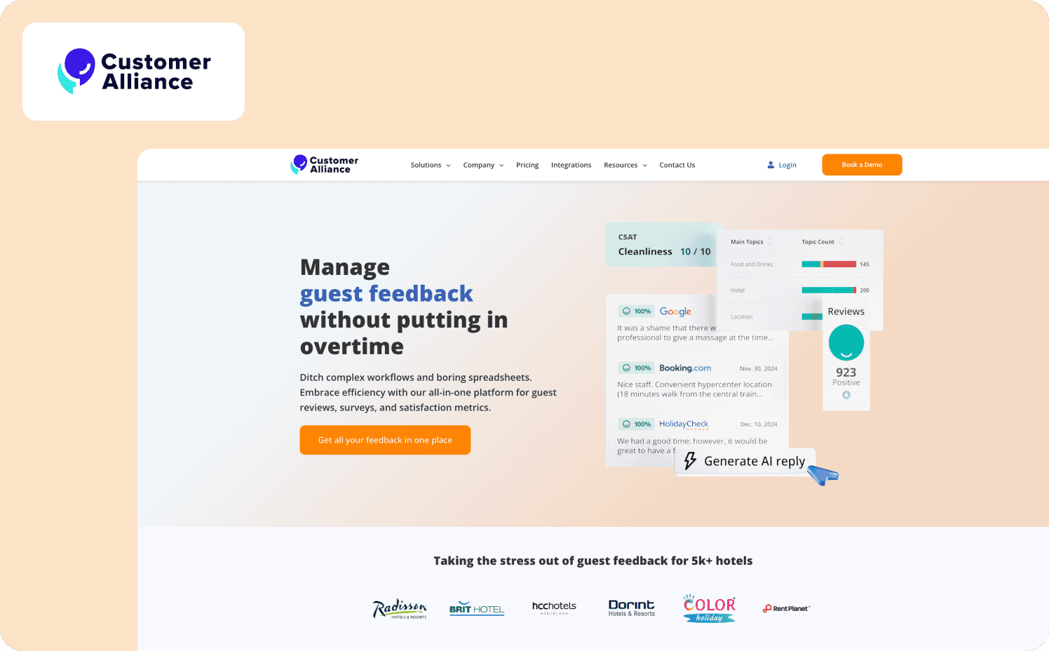 Customer Alliance logo