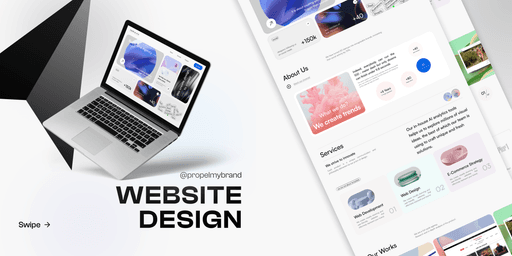 website design project by Propel My Brand