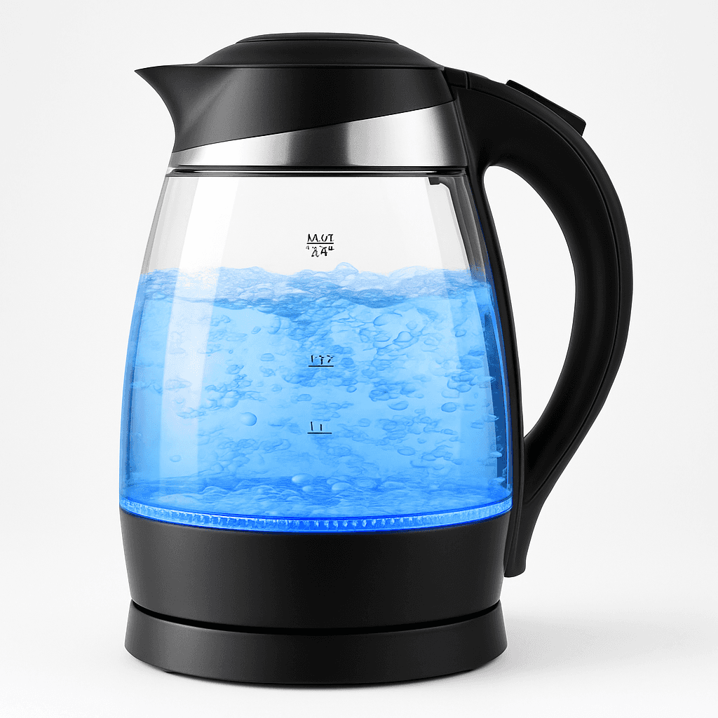 Mueller Ultra Kettle M99S stainless steel electric kettle with glass body