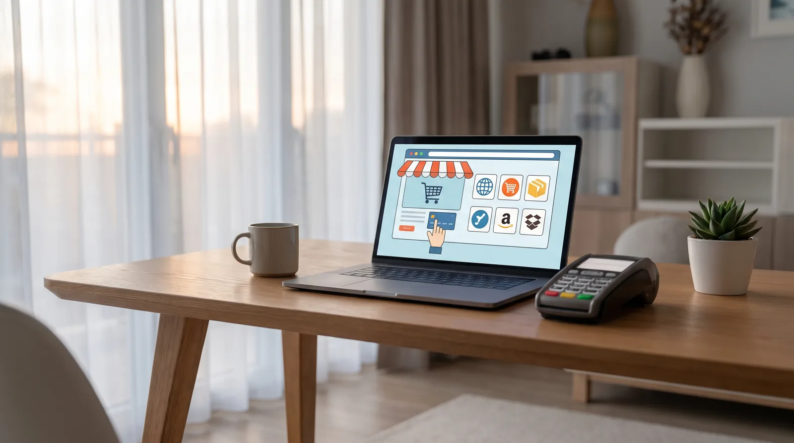 Dubai online store listed on marketplace platforms dashboard view