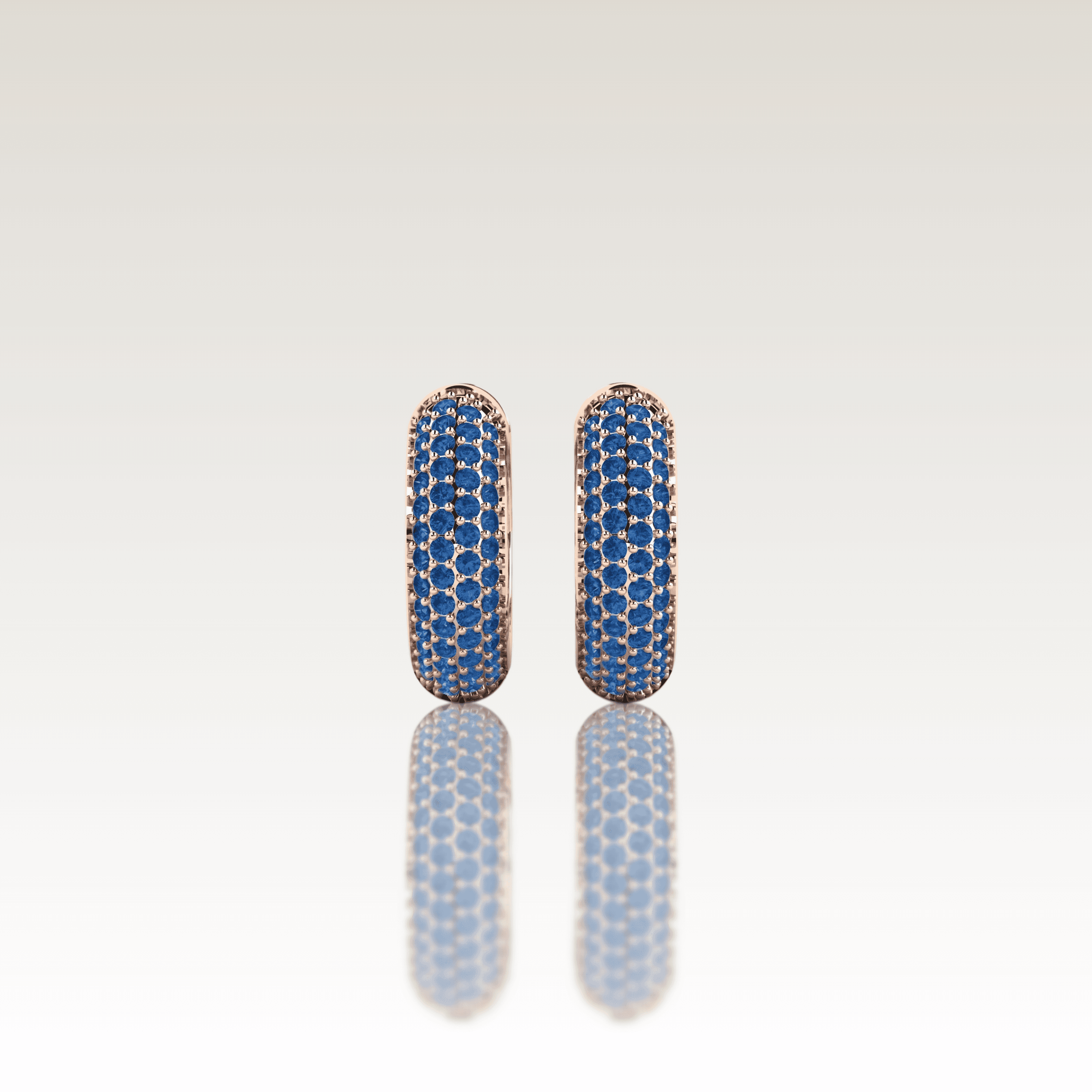 BON'BON Azure Hoop Earrings image 1