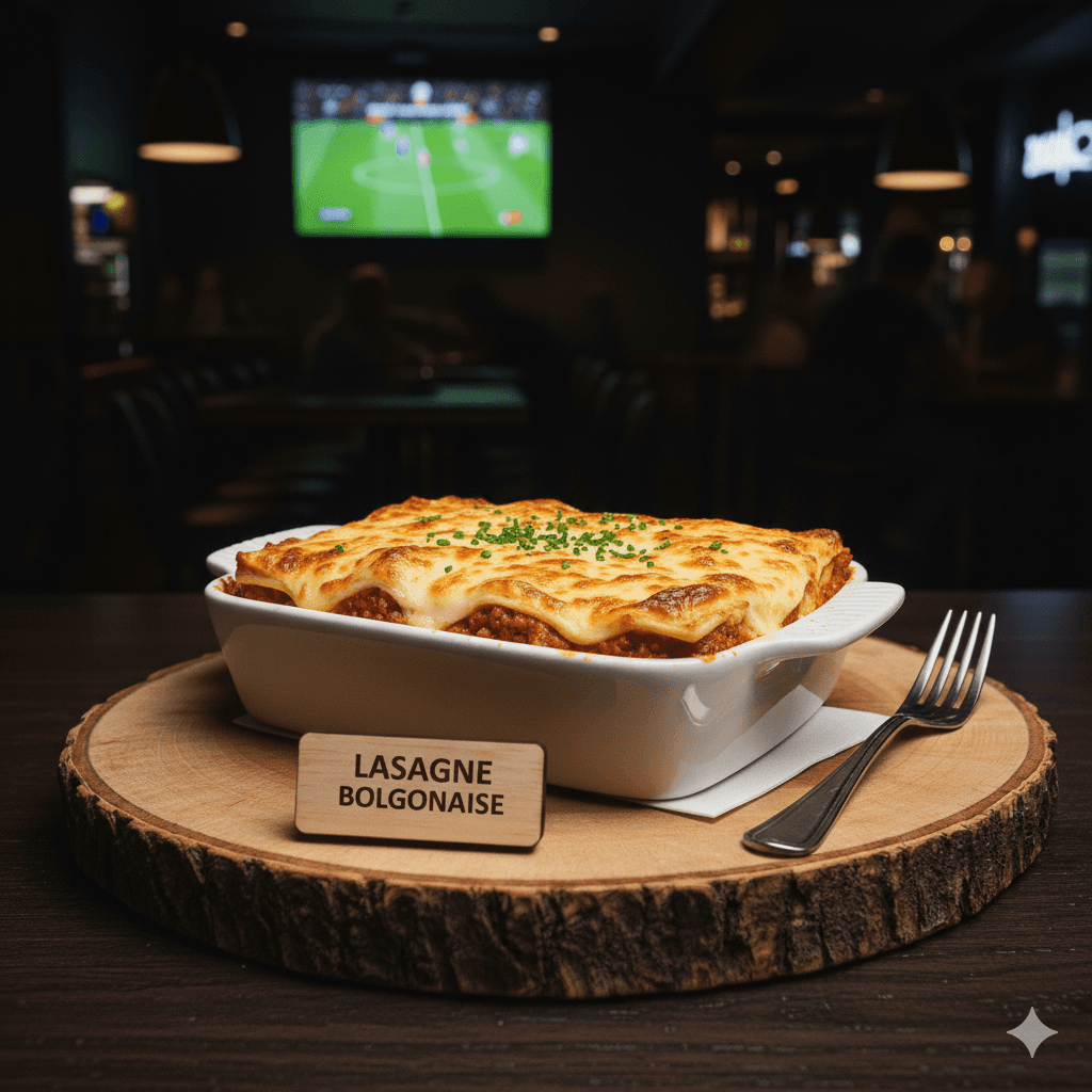 Lasagne bolognaise Half Time
