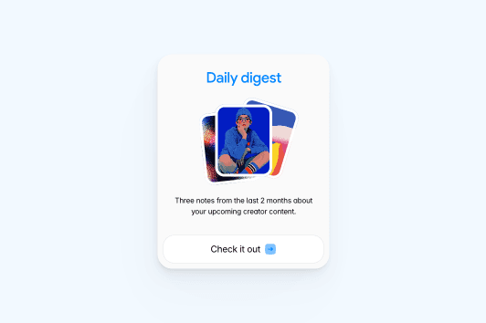 Daily Digest Widget