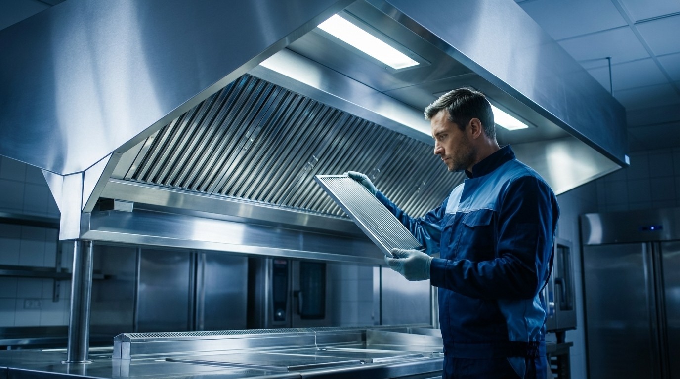 Dégraissage de hottes professionnelles à Génève et en Suisse Romande