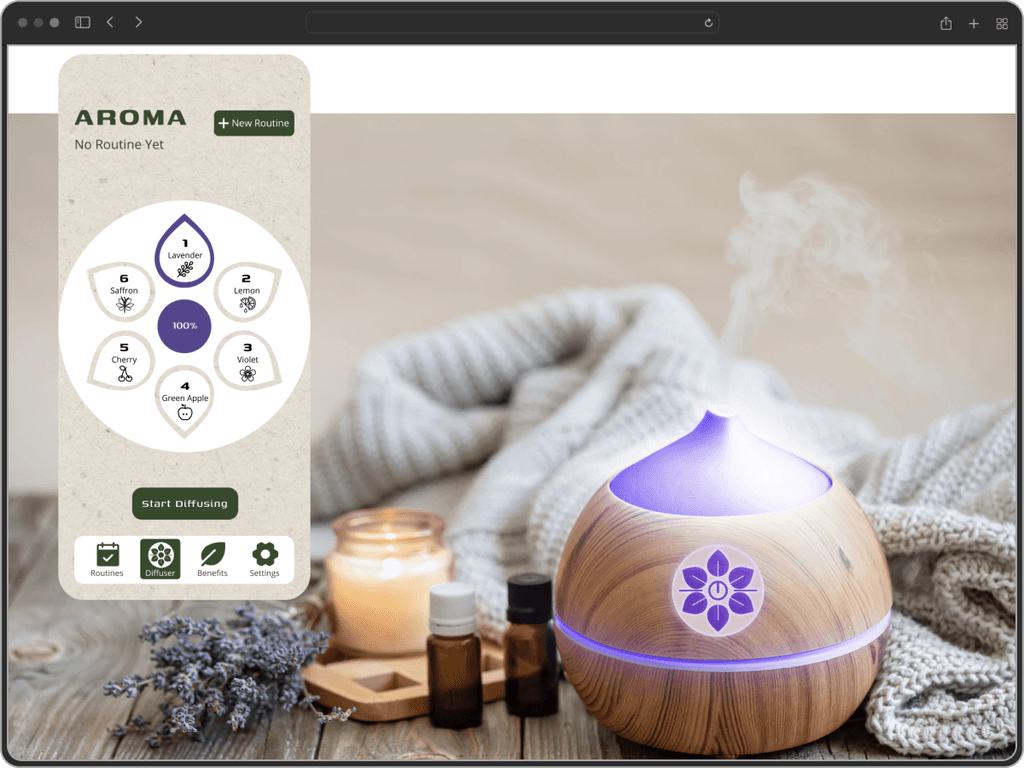 Aroma App by Sepideh Abbasi