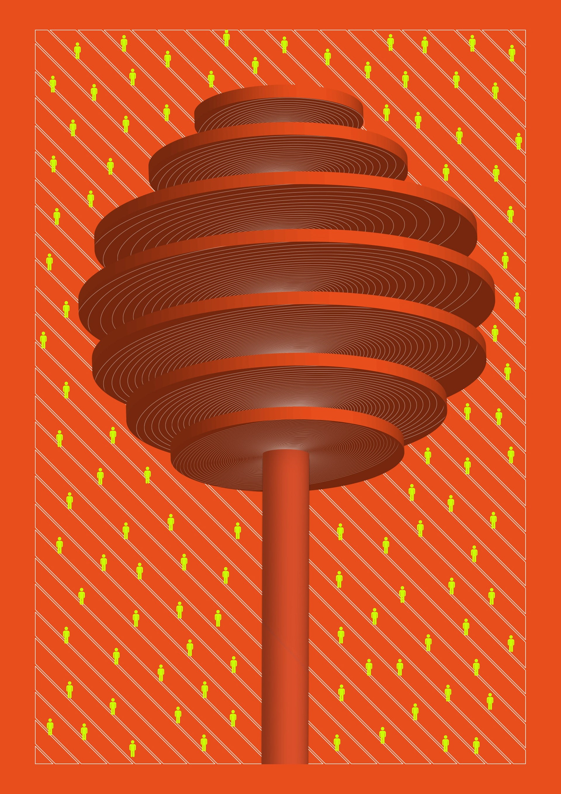 Phoenix Observation Tower Poster