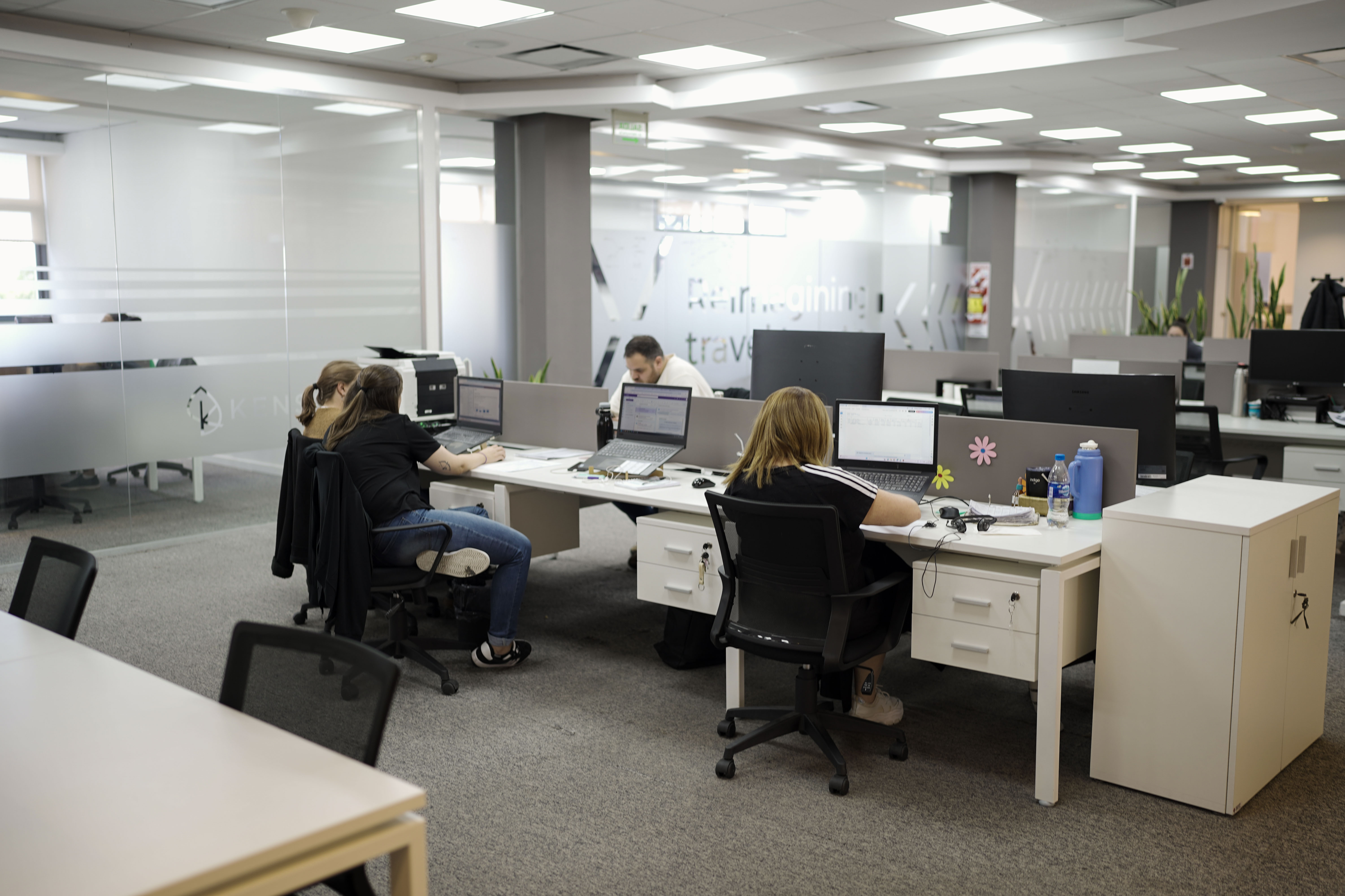 people sitting on chair