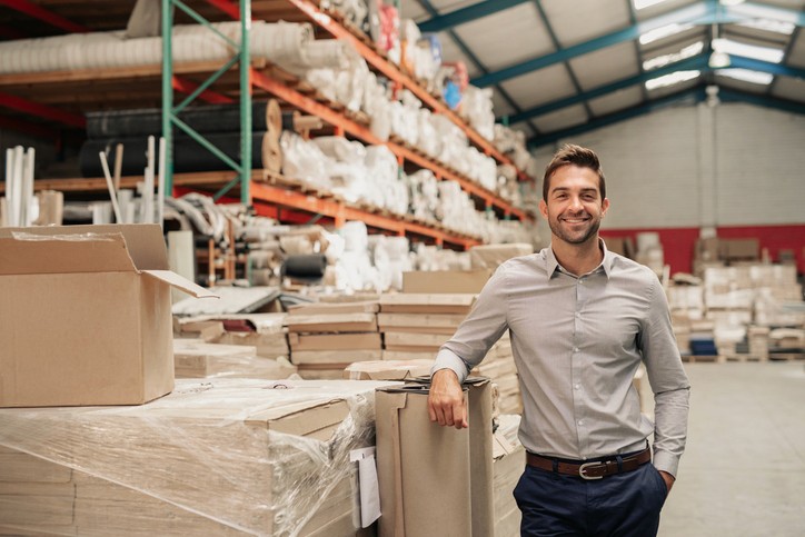 Business owner scaling his business