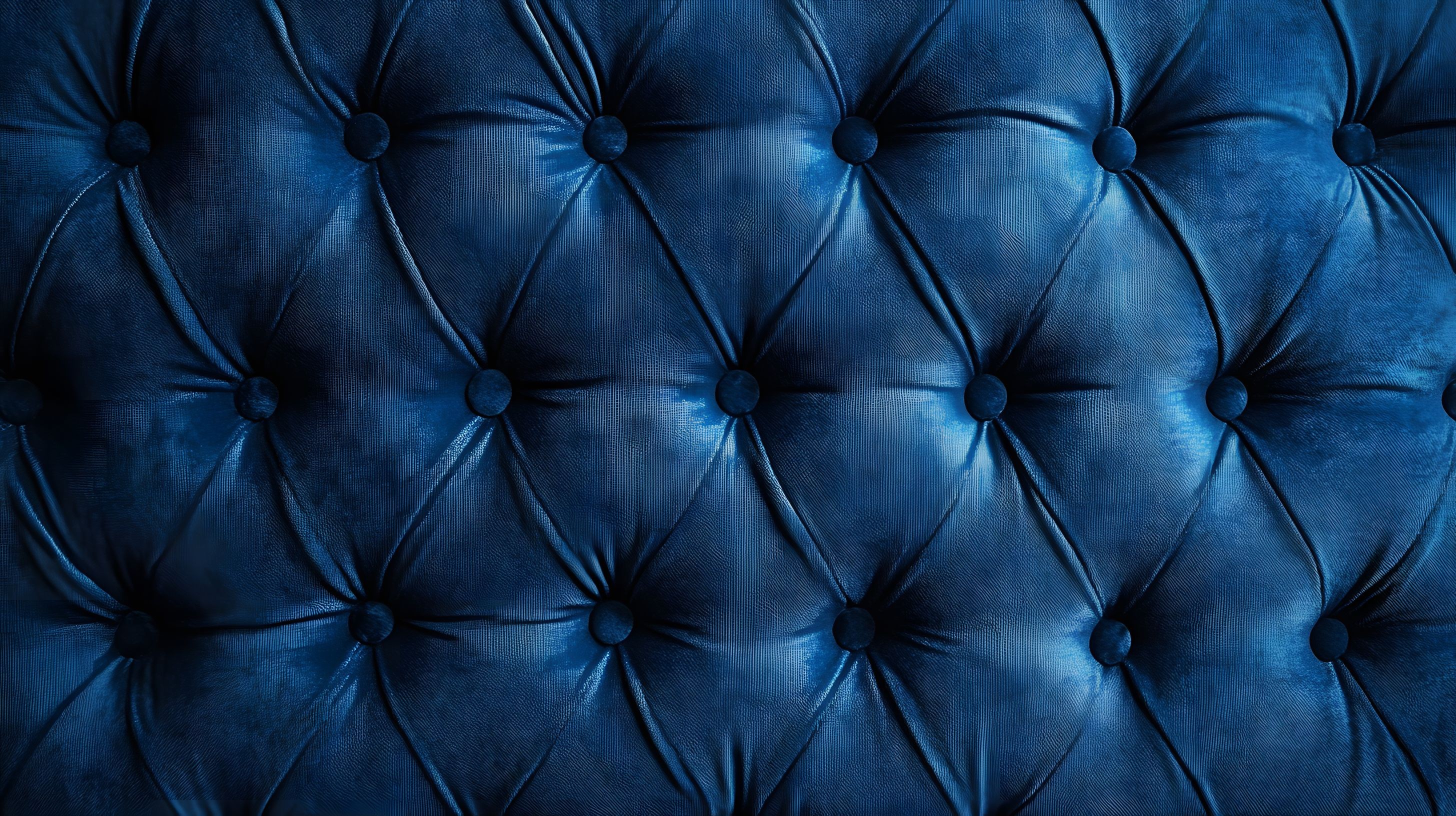 closeup of blue fabric