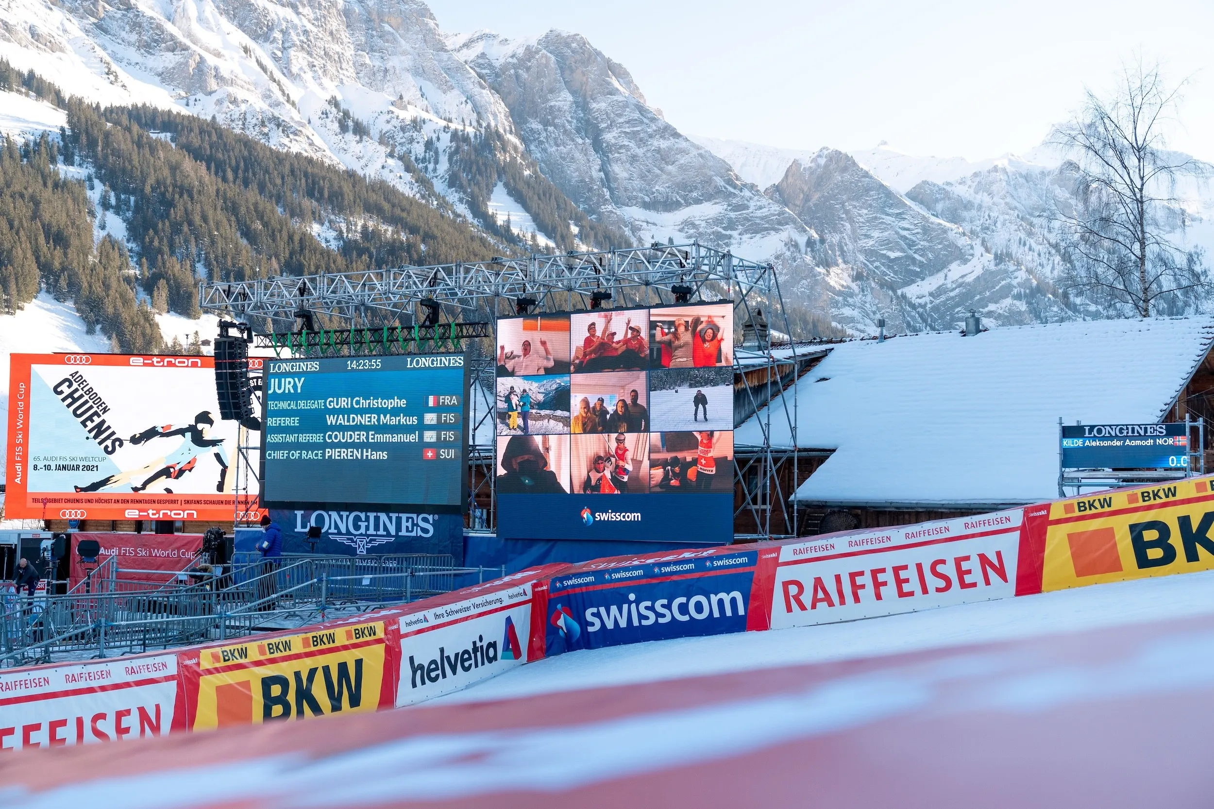 Swisscom Pistenfarbe