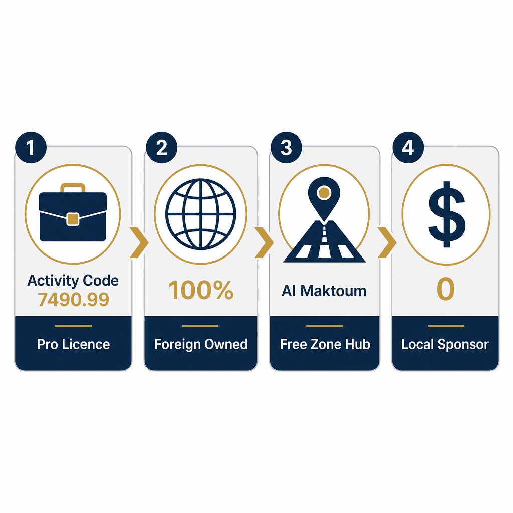 Infographic: Personal Shopping Services Business License in Dubai: Cost and Requirements