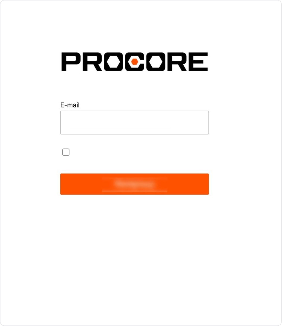 procore login
