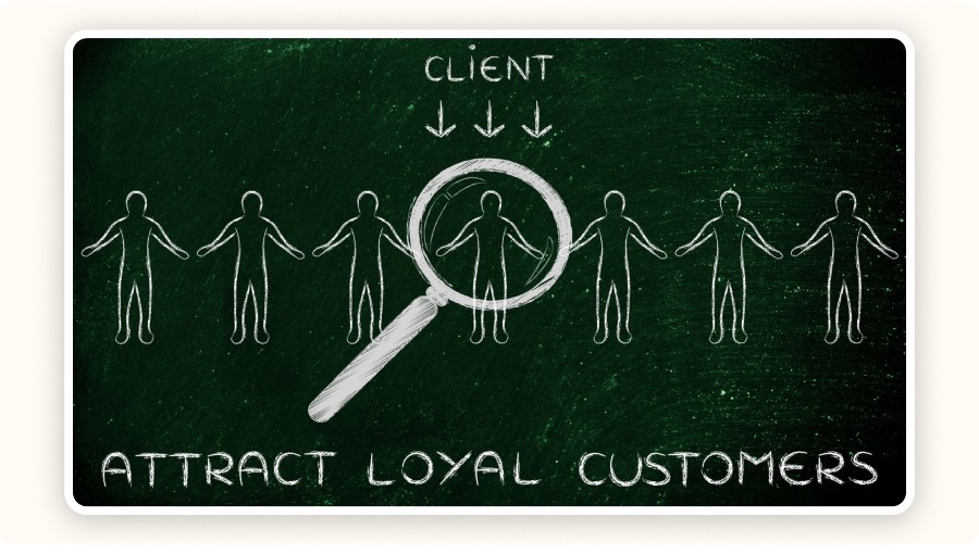 Highlighting one customer among many