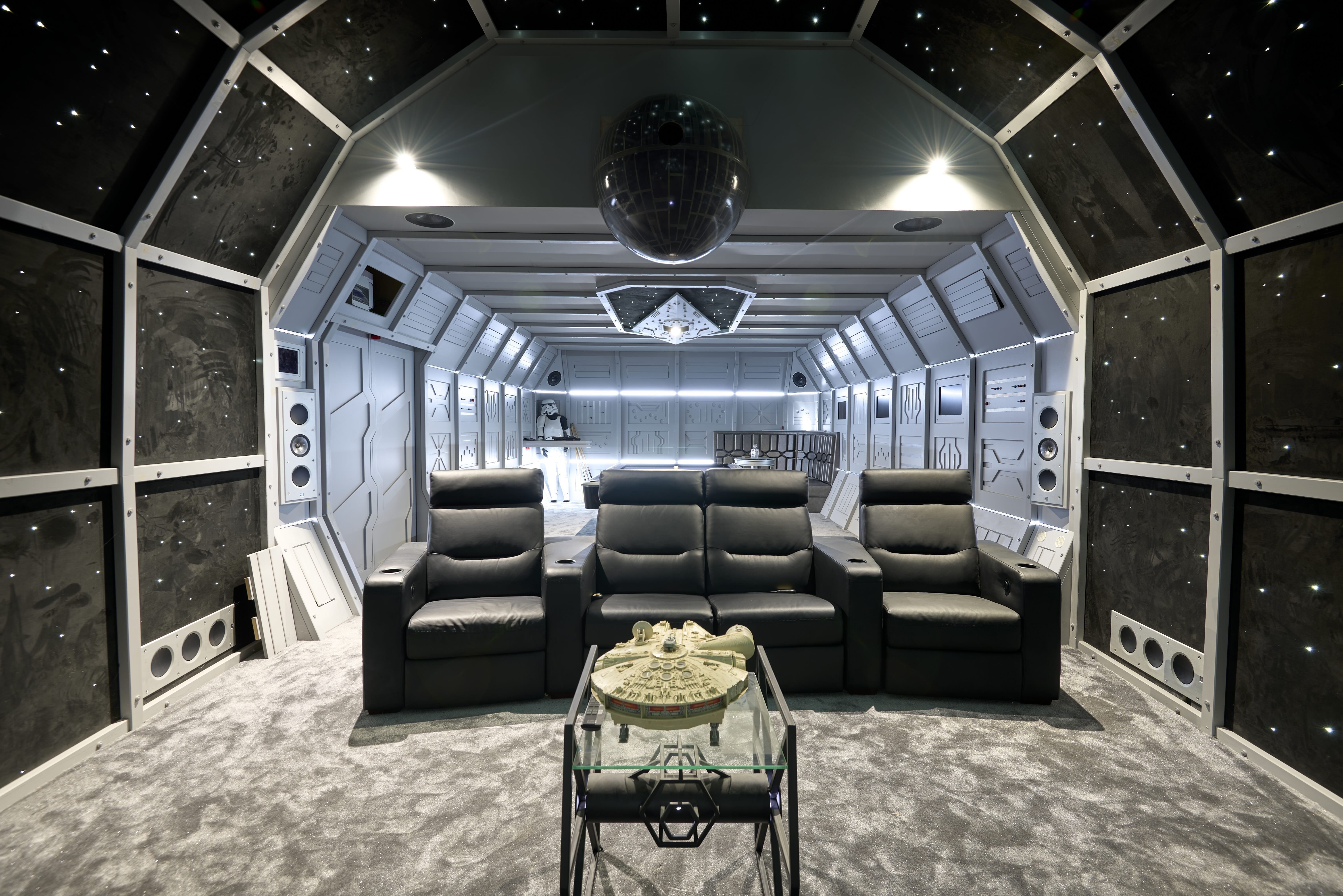 An exterior photograph of a japanese style garden.