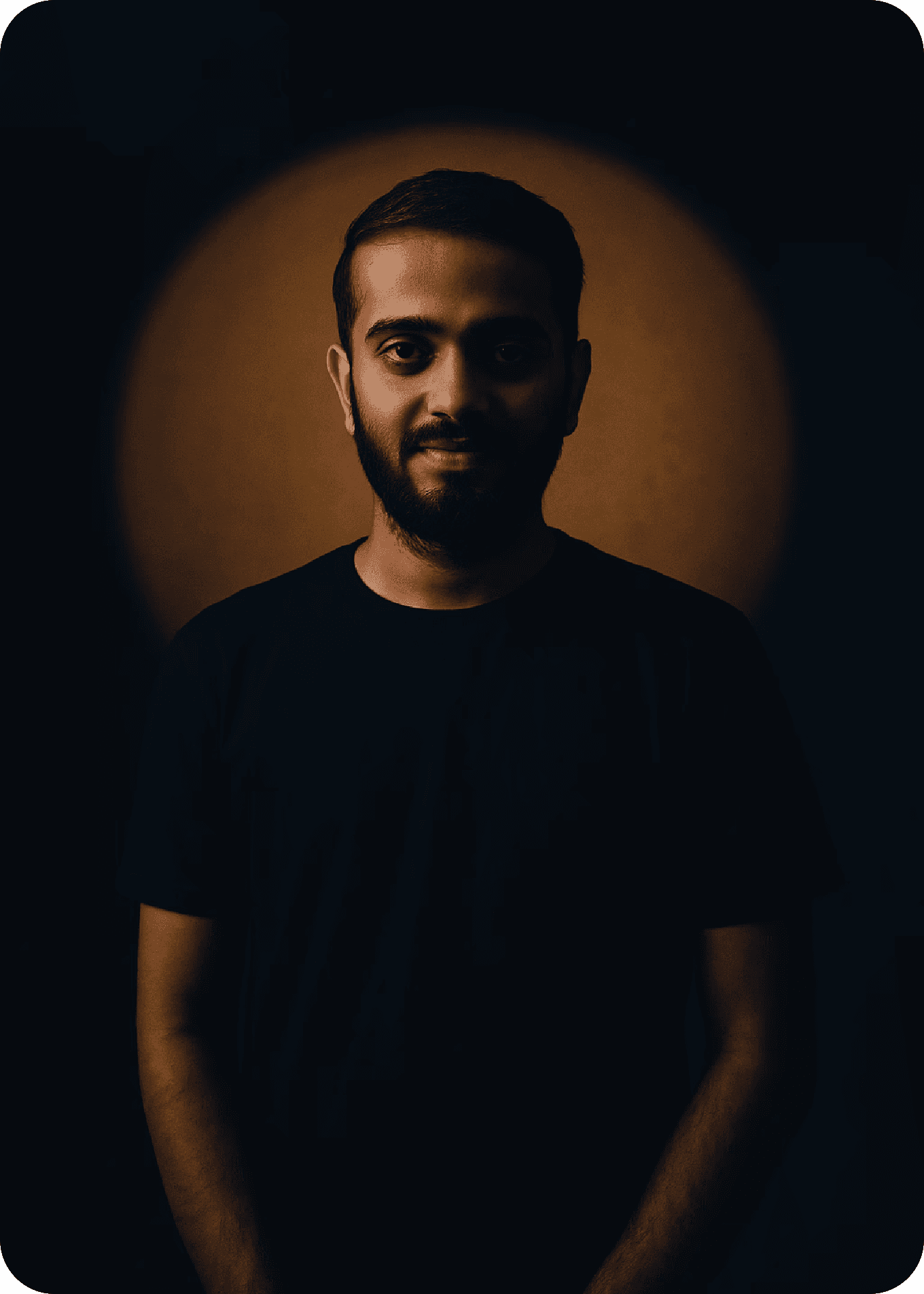 Portrait of portfolio creator
