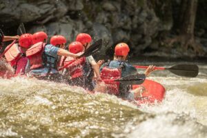 Rafters enjoy rapids with Smoky Mountain Outdoors
