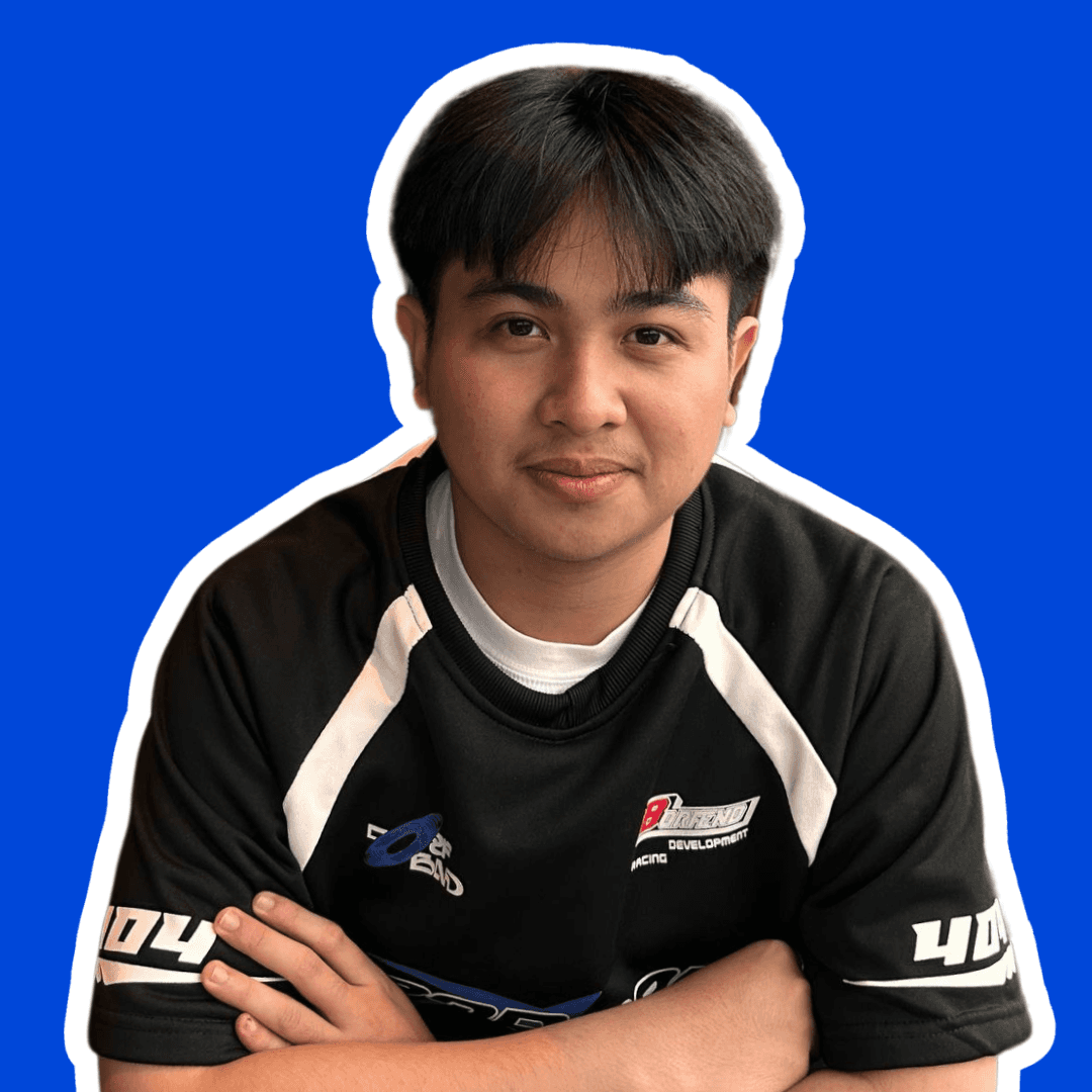 Portrait of portfolio creator – front view