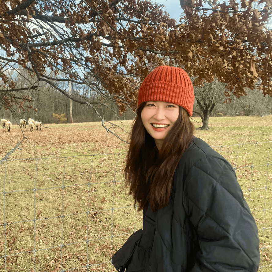 a person wearing a baseball cap