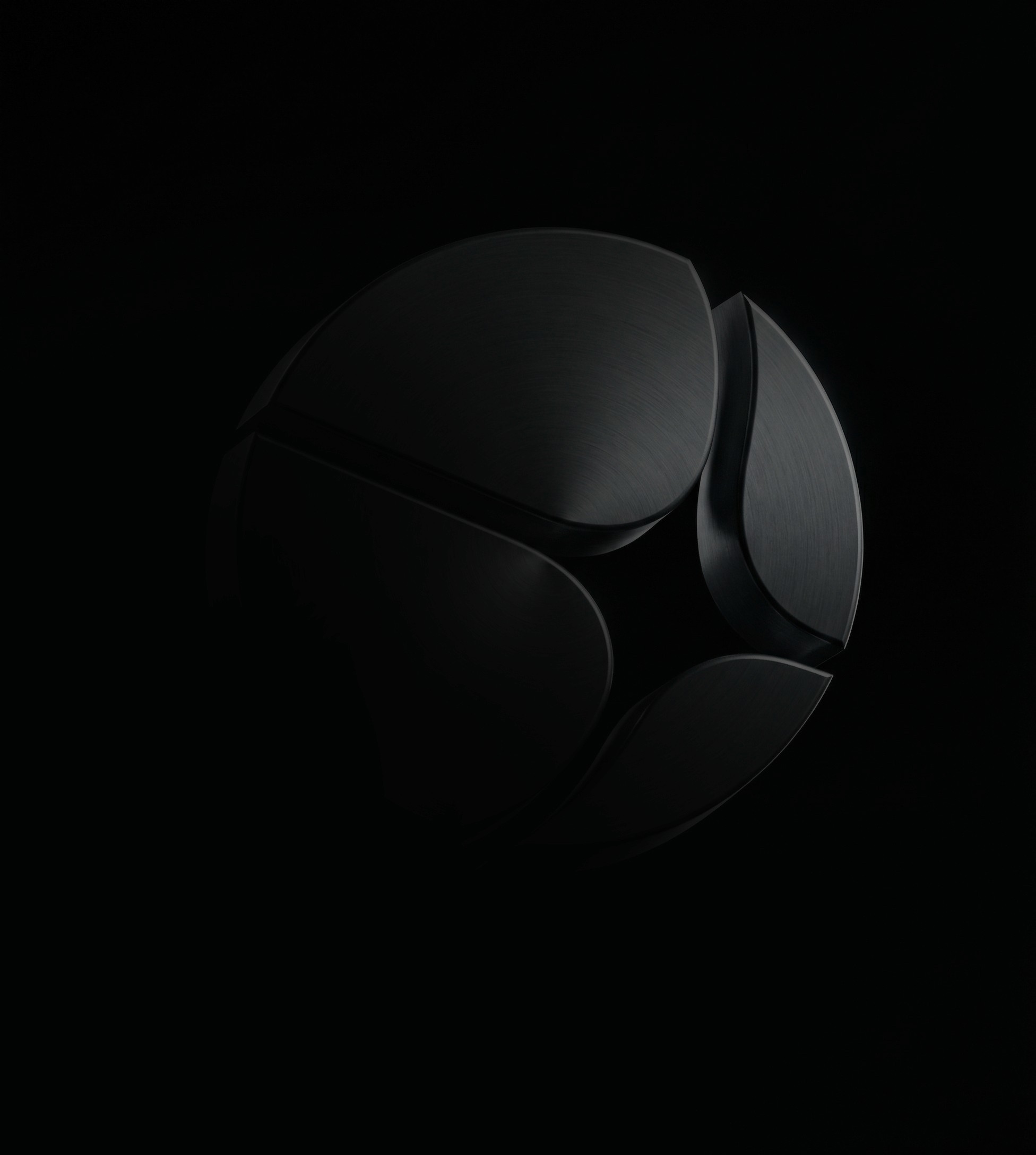 an abstract black background with wavy lines