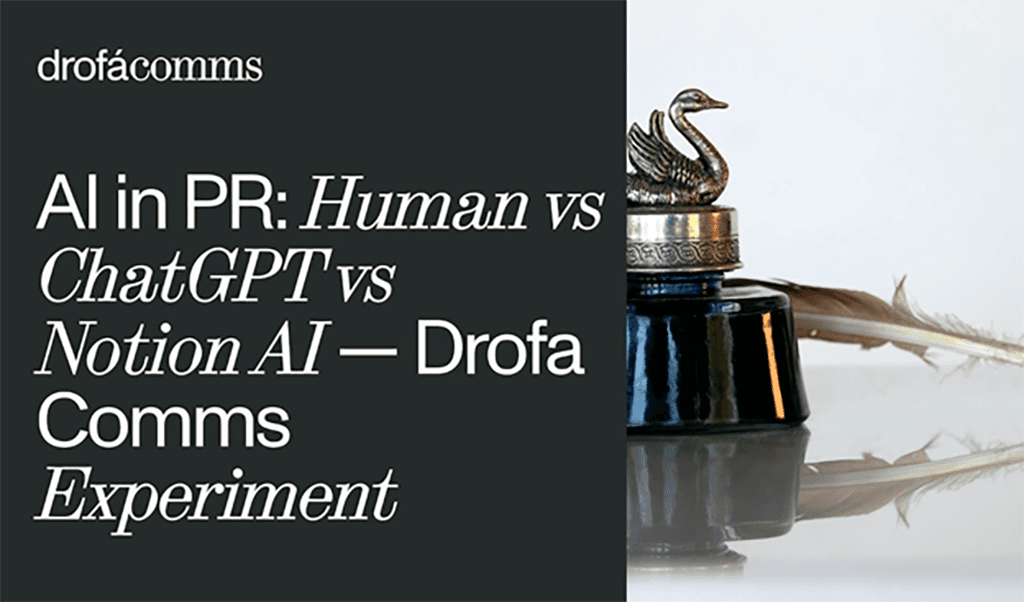 AI in PR Content: Comparing Human Writing With ChatGPT and Notion AI