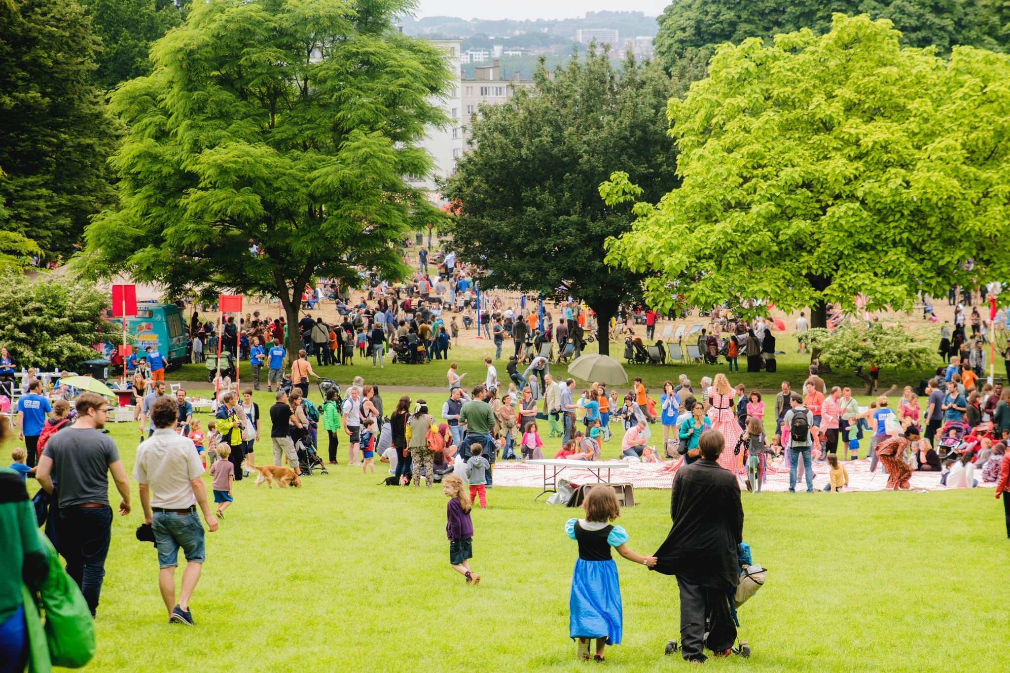 Locatietheater picknick openlucht