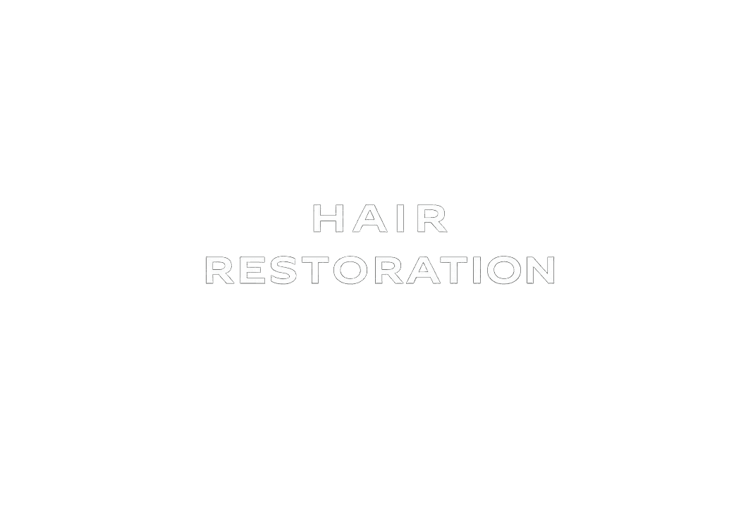 Title card reading 'Hair Restoration'