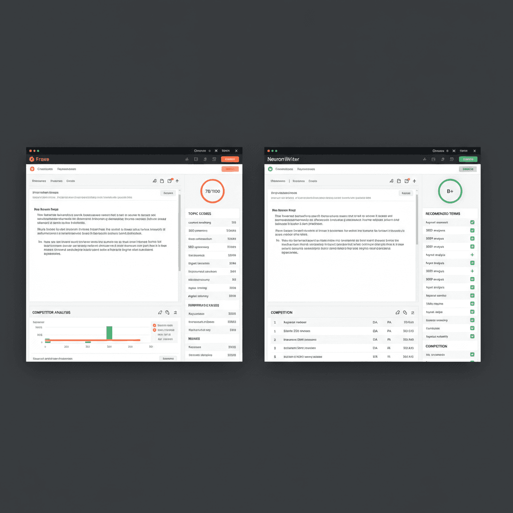 Content editor comparison