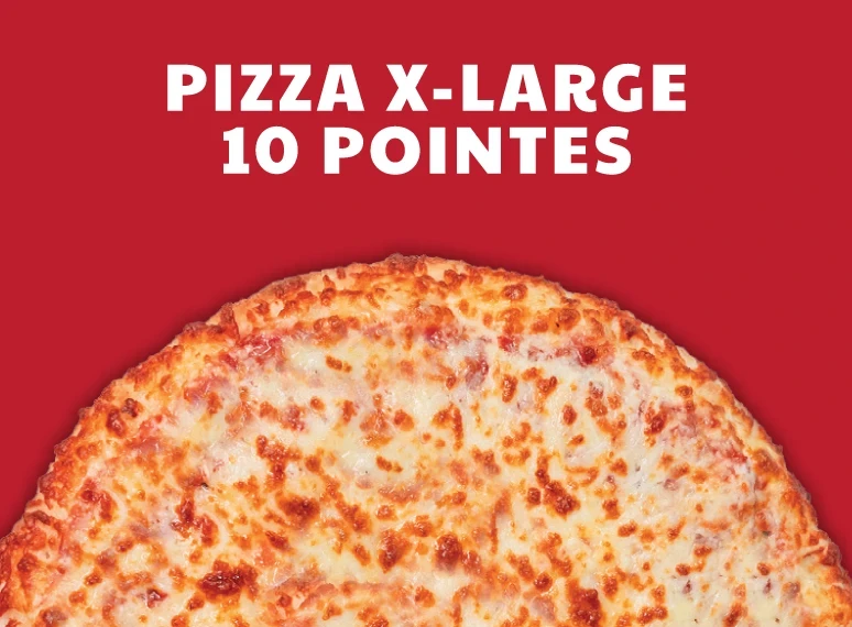 Pizza X-Large Pepperoni ou Nature