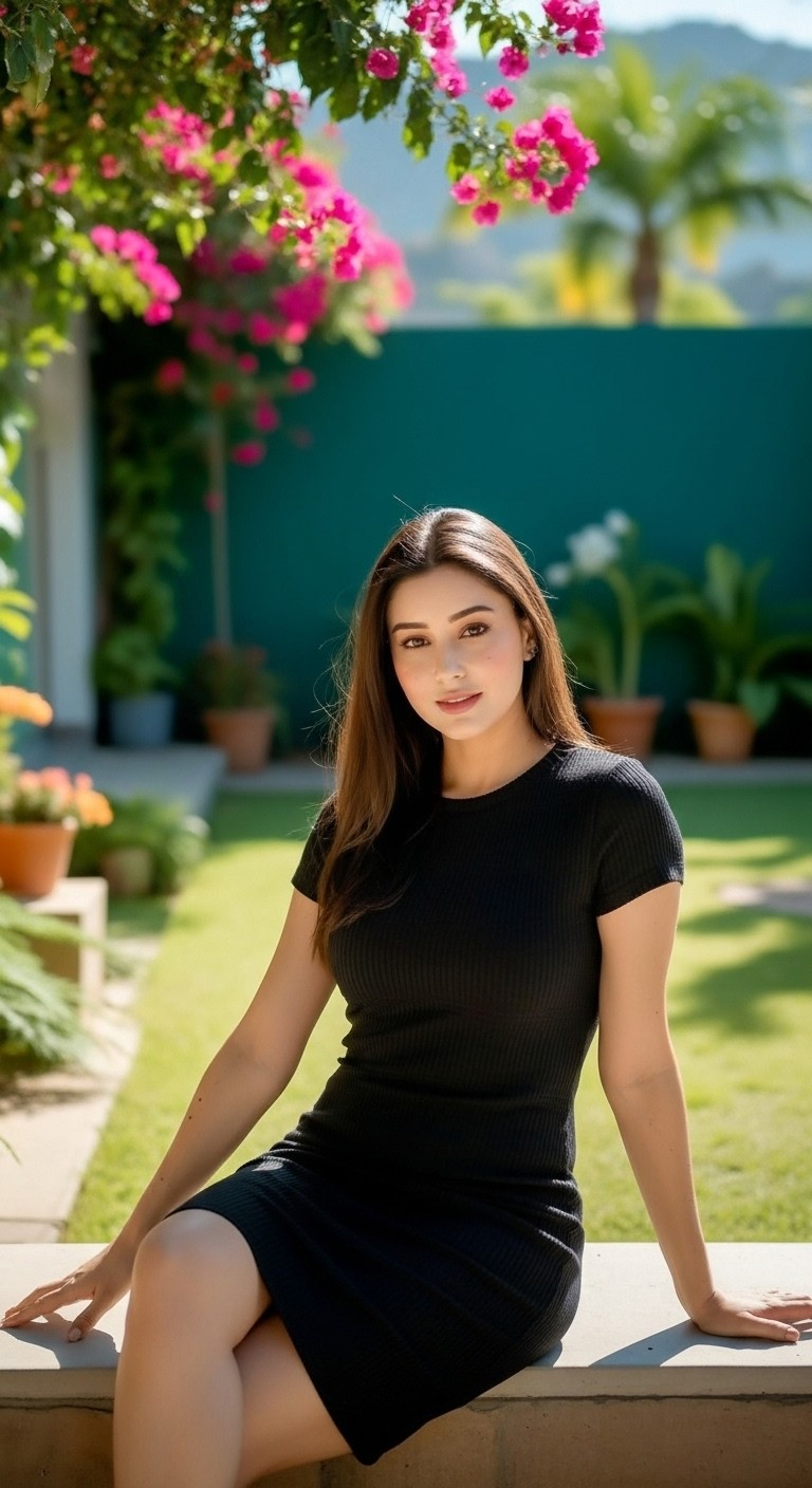 a young man wearing glasses standing in front of a mountain