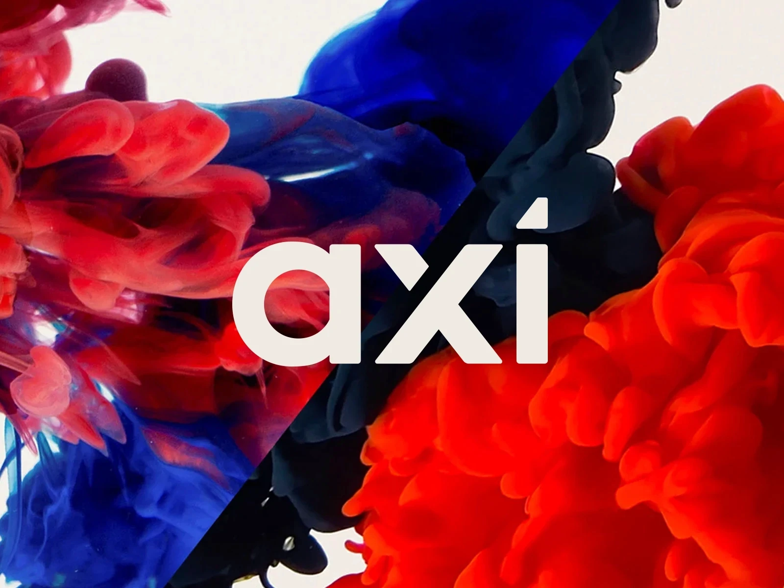 Ink texture in the colour of US and German flags