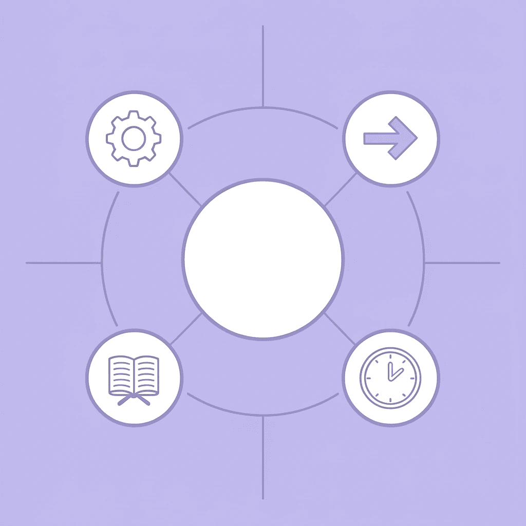 Central Coworker icon connected to multiple tool icons representing integrations