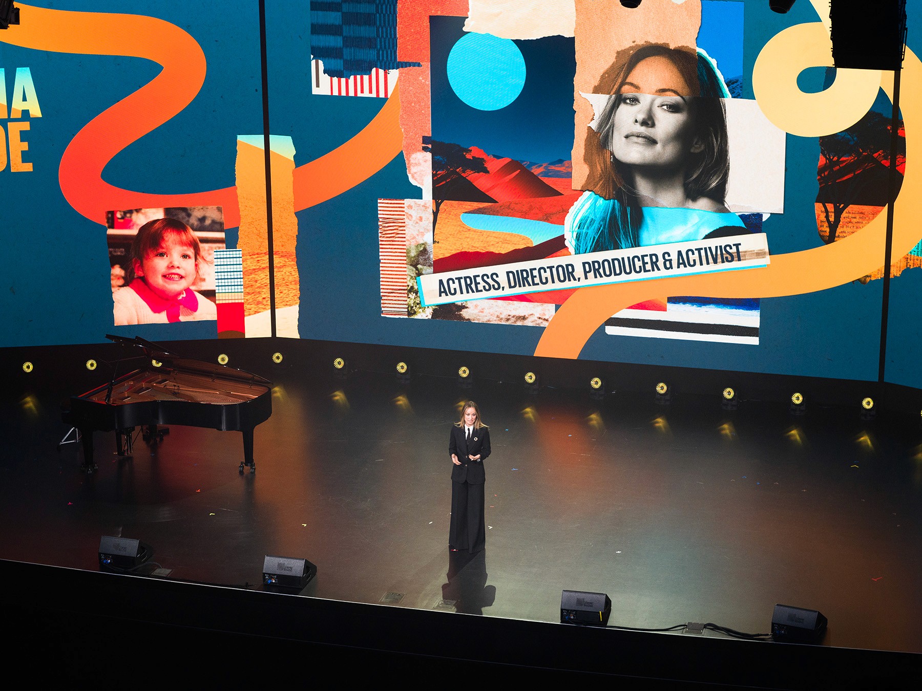 Olivia Wilde at the Global Goalkeepers Awards 2025 in New York, by Faces of Impact