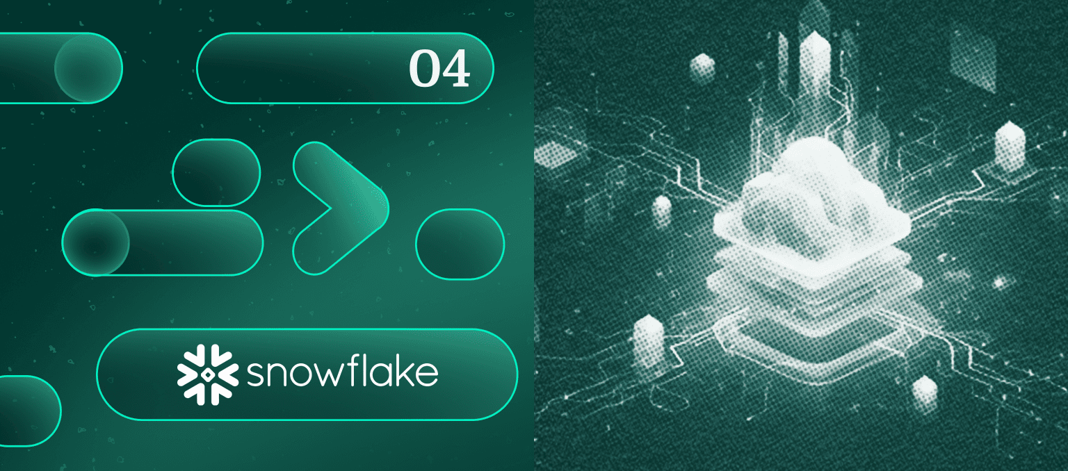 Abstract illustration of a hand managing data on a mobile device, with heart and lung icons representing healthcare marketing automation.