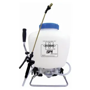 handheld sprayer with a long nozzle, hose, and adjustable strap