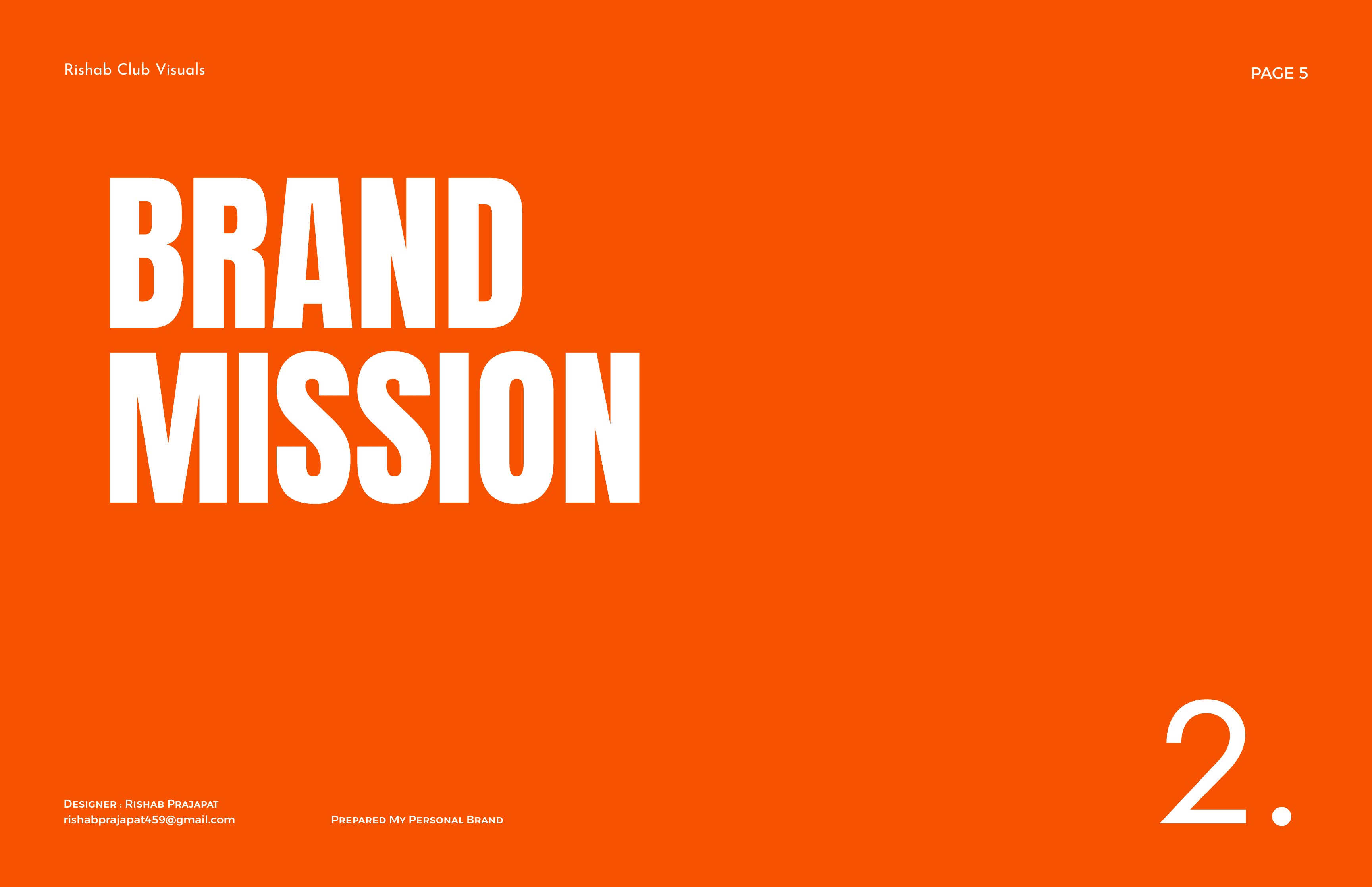 Brand Mission