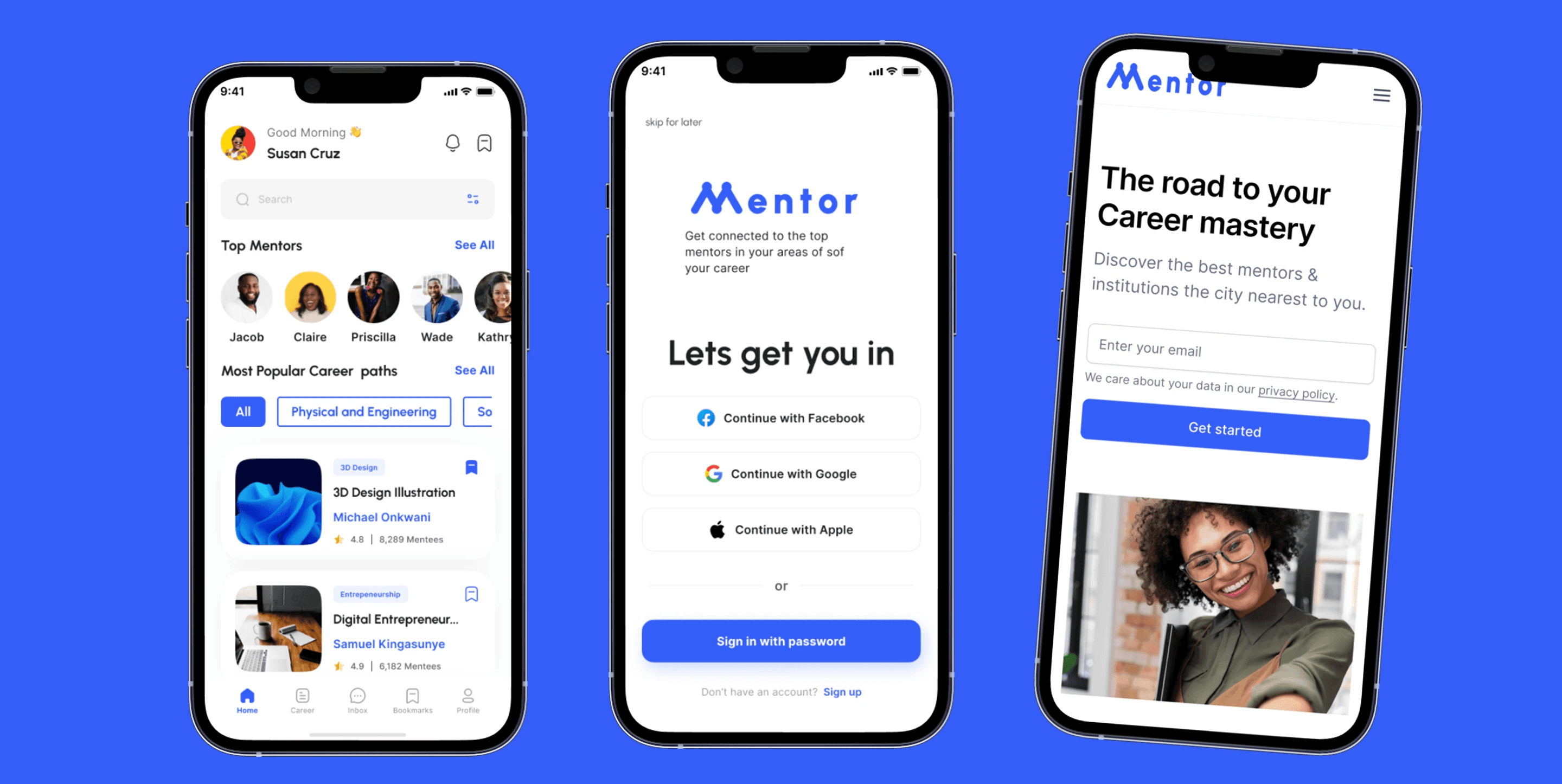 Career mentor app