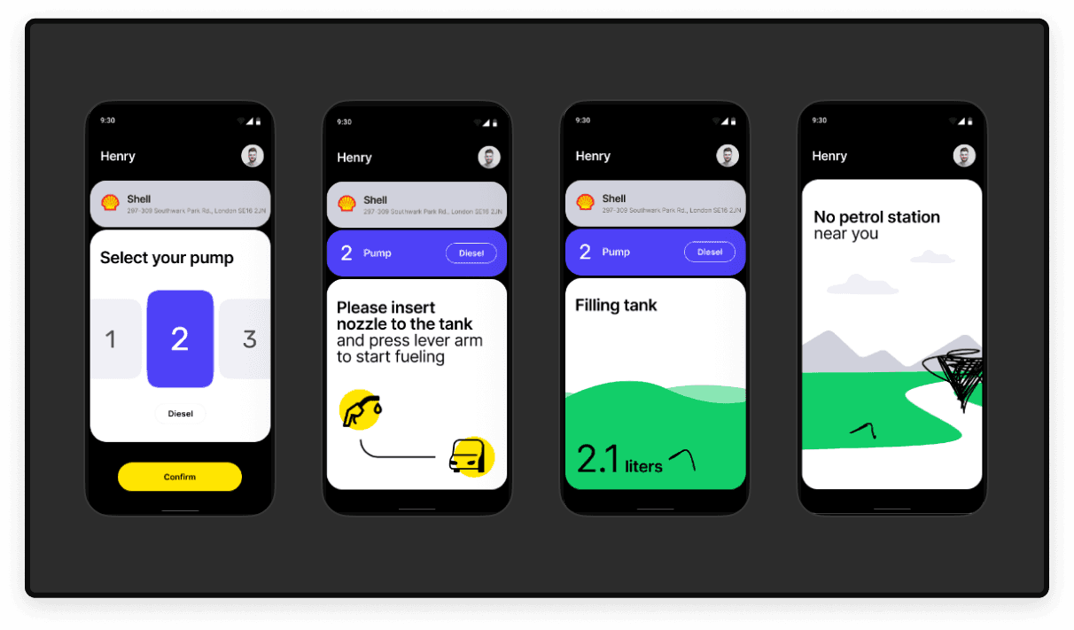 app design prototype