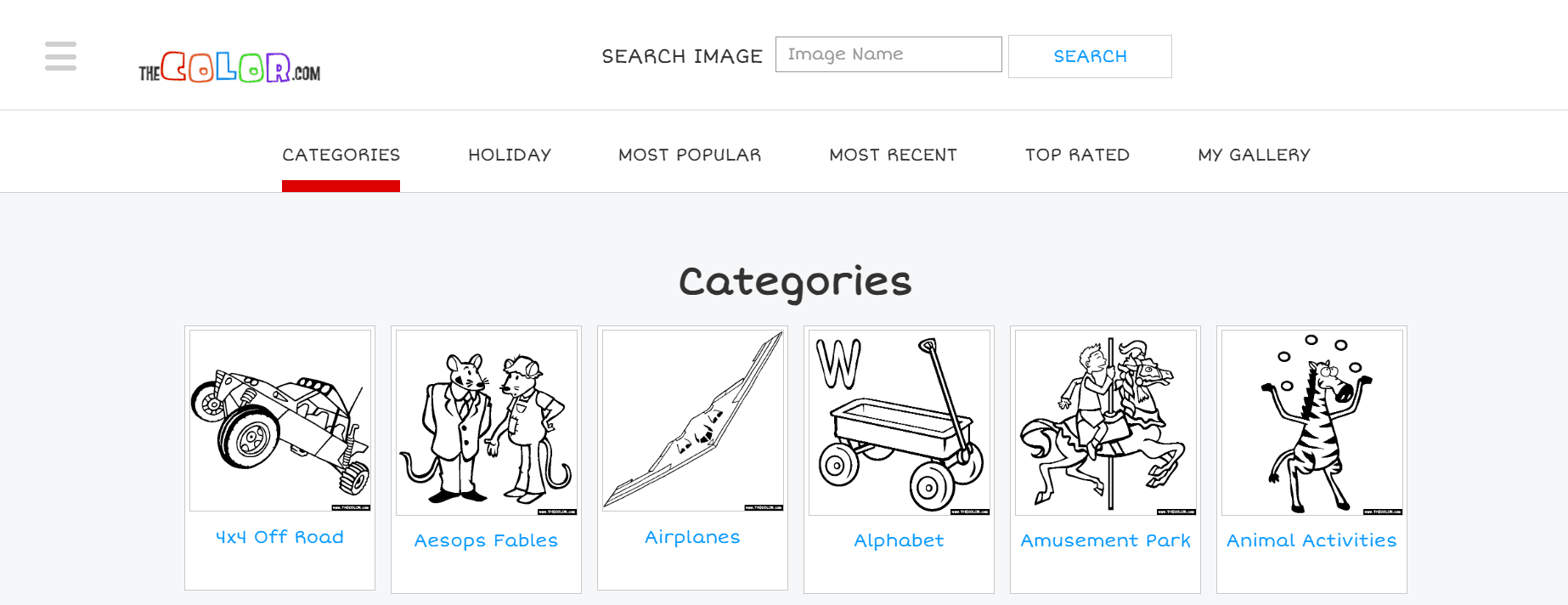 the color - Coloring Websites for Kids
