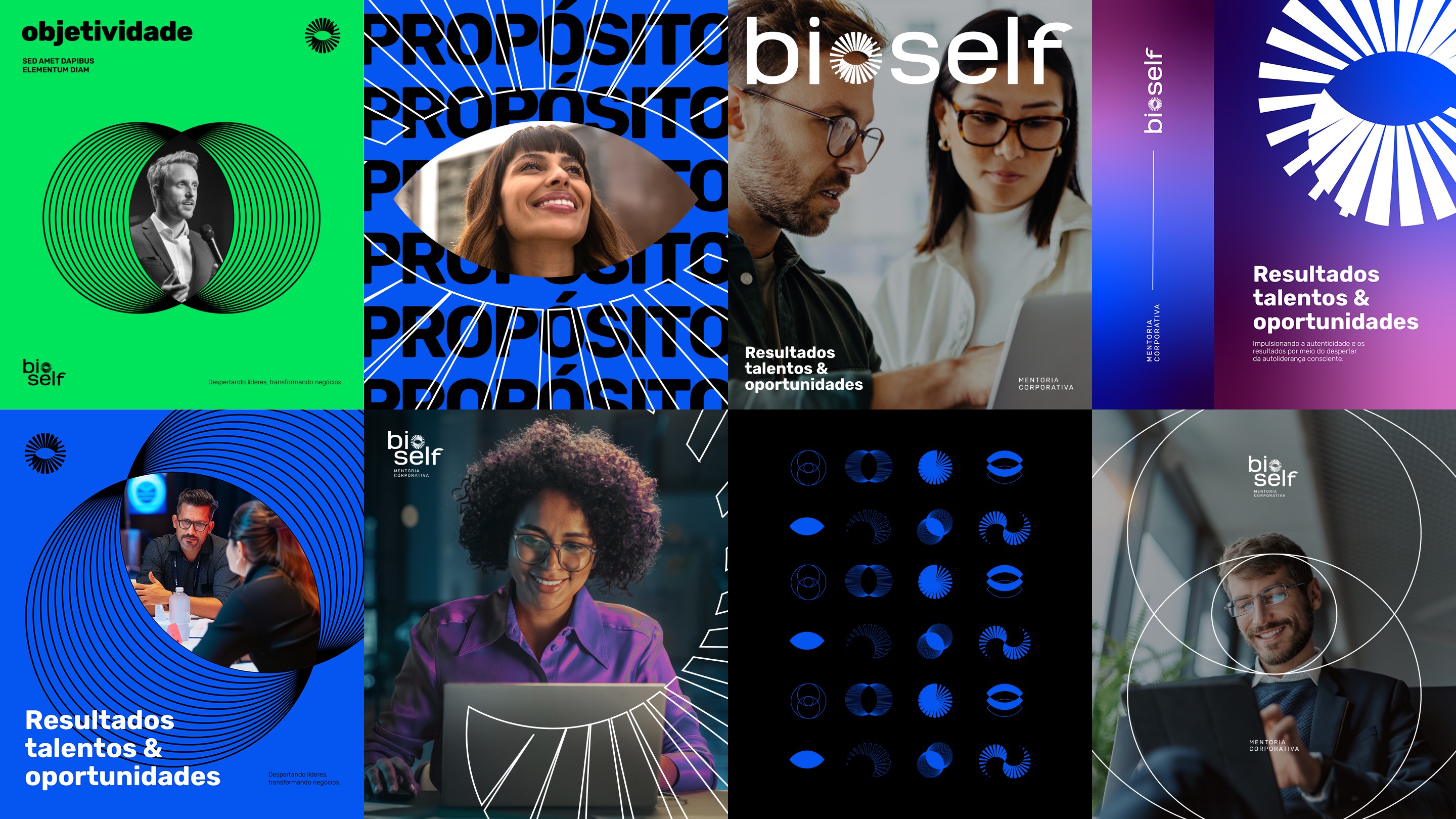 Projeto de identidade visual para Bioself